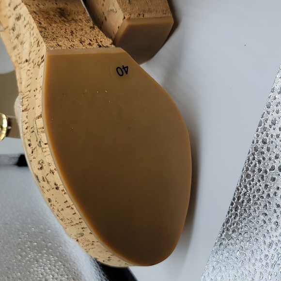 Stella McCartney patent leather/cork sandals Size 40 - Picture 6 of 12